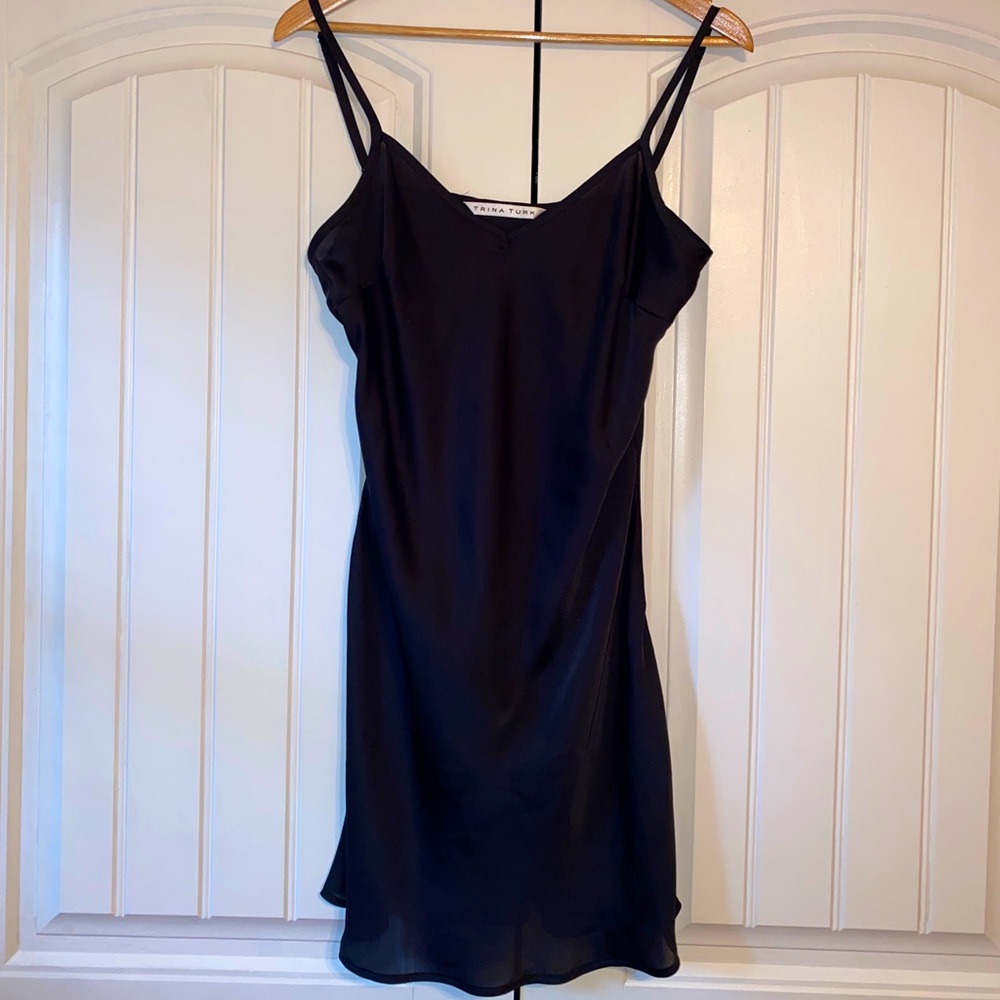 Trina Turk silk slip dress